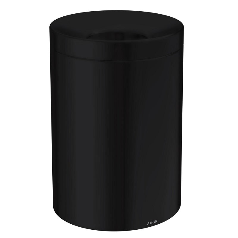 Axor Universal Circular Waste Bin in Matte Black