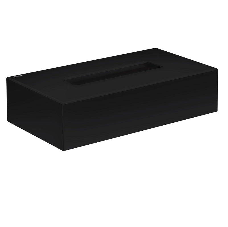 Axor Universal Circular Tissue Box in Matte Black