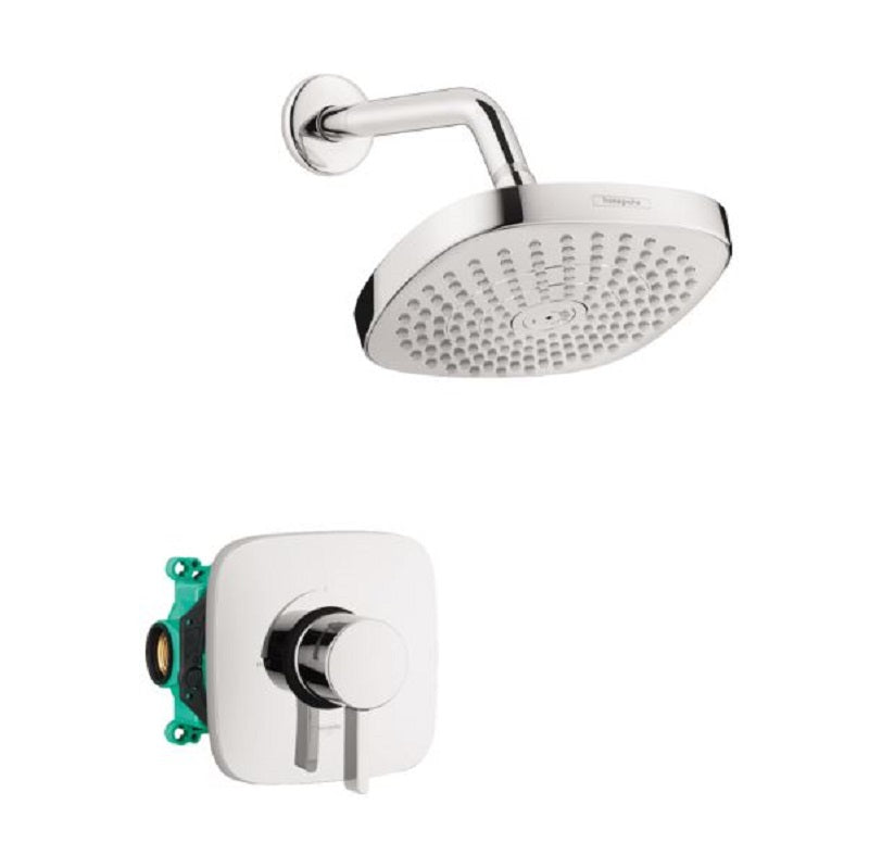Croma Select E Pressure Balance Shower Set w/Rough in Chrome, 2.0 gpm