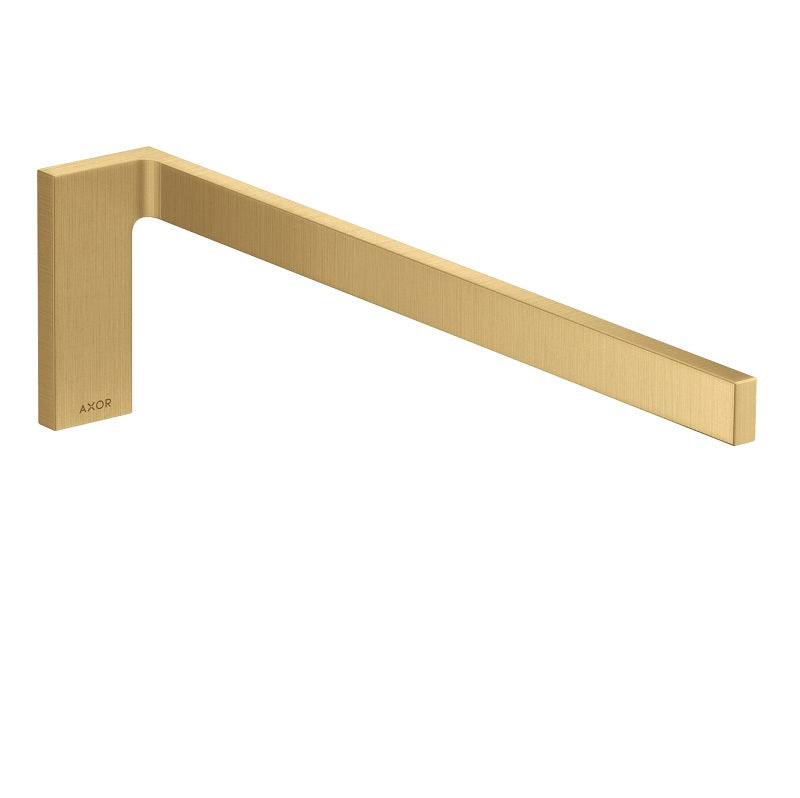 Axor Universal Rectangular Towel Holder in Brushed Gold Optic