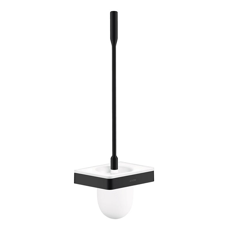 AXOR Universal Softsquare Toilet Brush w/Holder in Matte Black