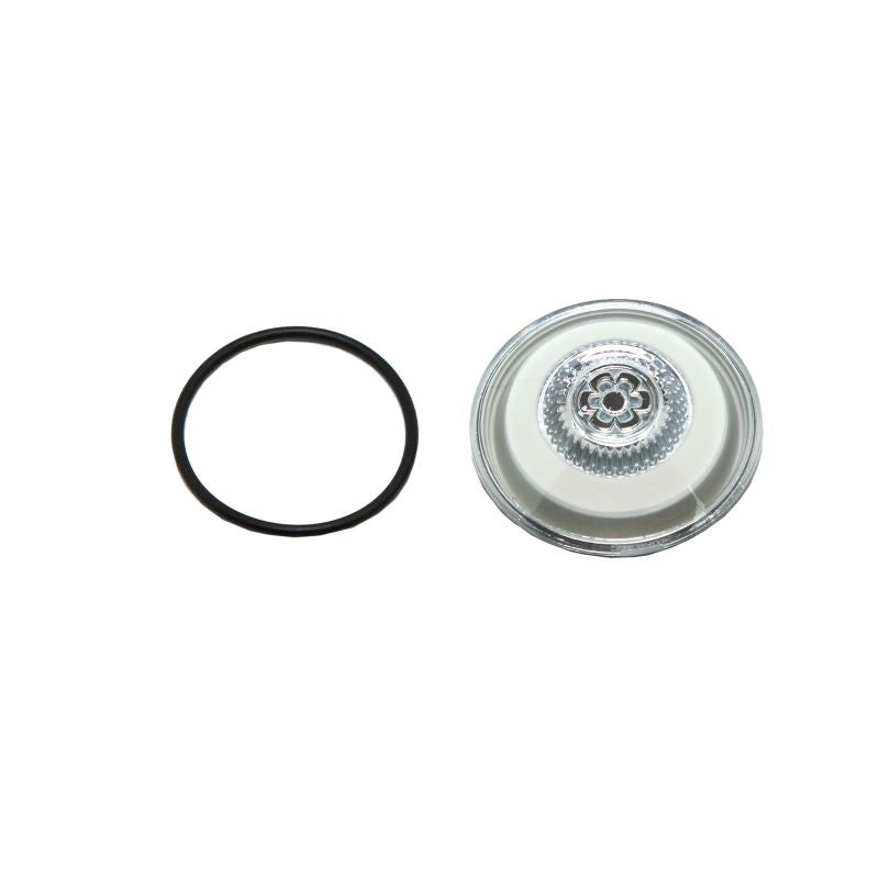 Legend Knob Handle Insert Kit White & Chrome