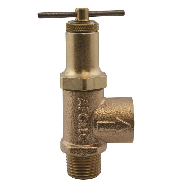 RELIEF VALVE 1/2 MXF BRONZE 16-501-25 - 50-250# - BY-PASS
