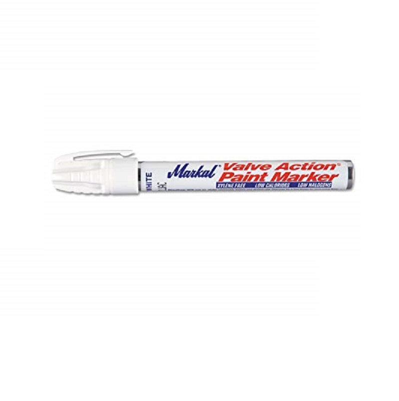 Paint Marker White Valve Action