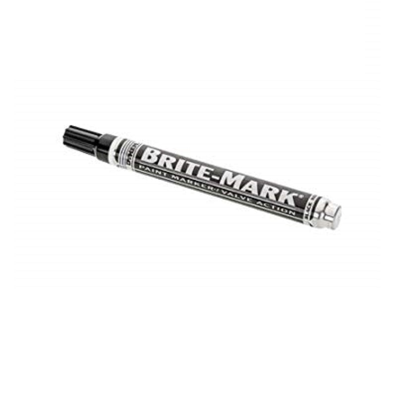Paint Marker Medium Tip Black Valve Action Brite-Mark