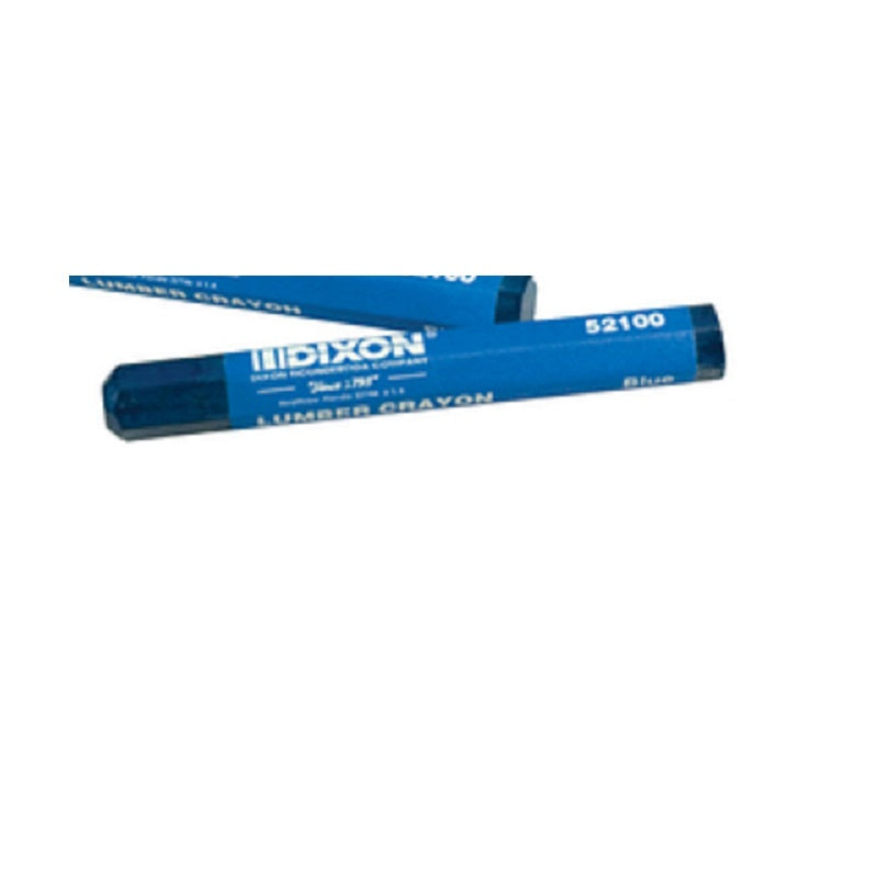 Crayon Blue Lumber Hexagon Shape 4-1/2"X1/2"