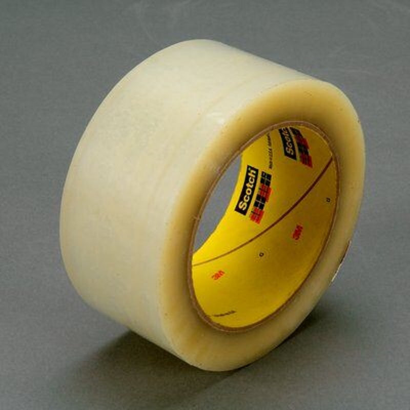 3M Scotch 2"x60 yd Box Sealing Clear Tape Roll