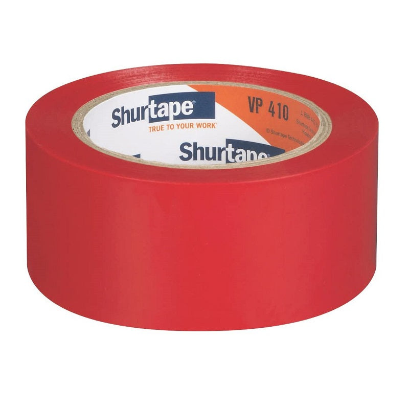 Marking Tape 2"X36Yds Vinyl SPVC Line Set Red