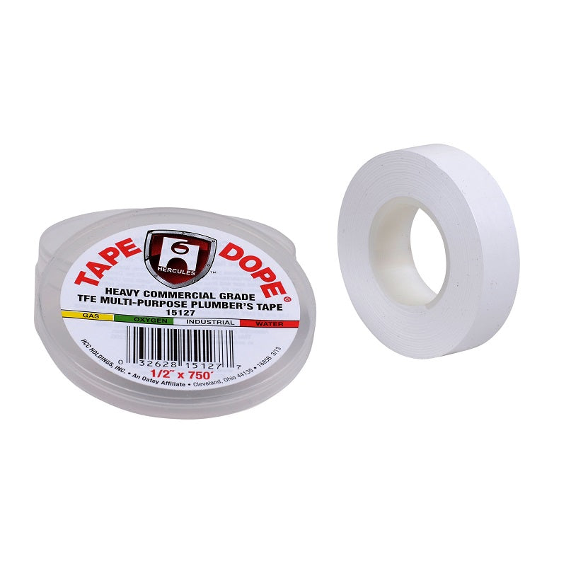 Thread Seal Tape 1/2"X750" Teflon Heavy Grade White