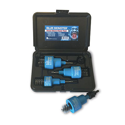 BRUSHING TOOL 62850 PWR DUECE W/QUIK CHANGE CHUCK ADAPTER 6-PACK