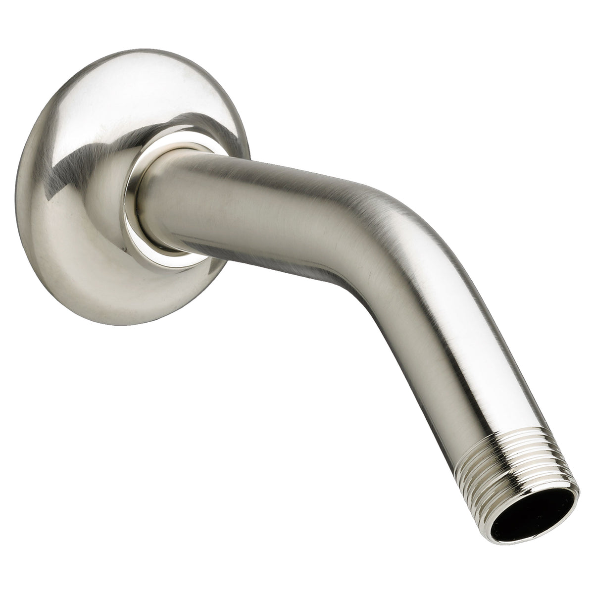 Standard 5" Wall Mount Shower Arm & Flange in Brushed Nickel