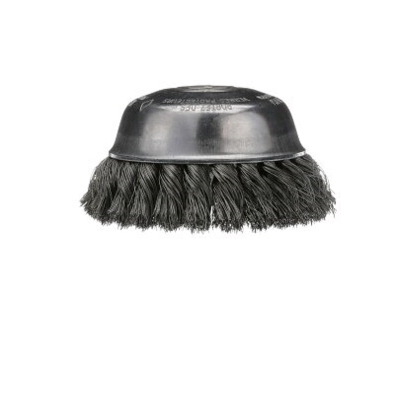 Cup Brush 6" Diameter .020" Wire 5/8"-11 Arbor Hole