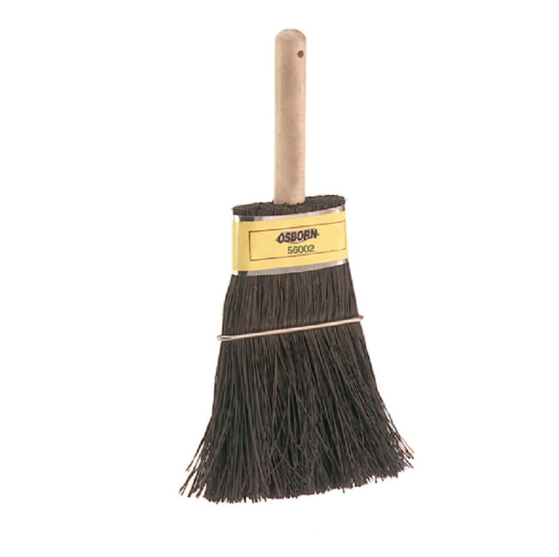 Whisk Broom 9-1/2" Stiff Bassine