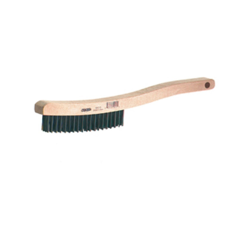 Scratch Brush 31/32" Wide Stainless Steel Wire