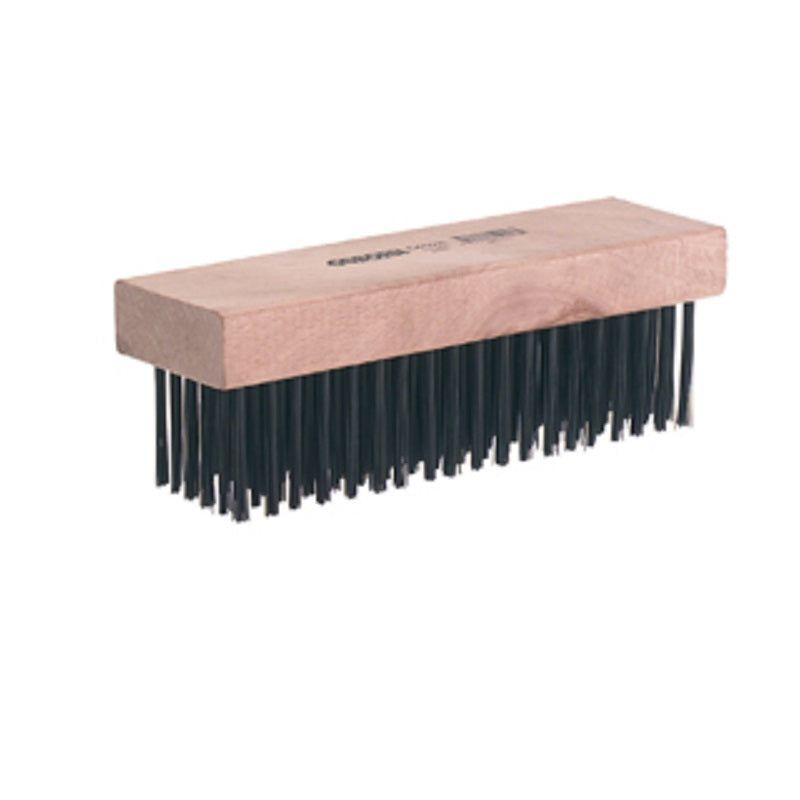 Scratch Brush 7-1/4" Steel Wire