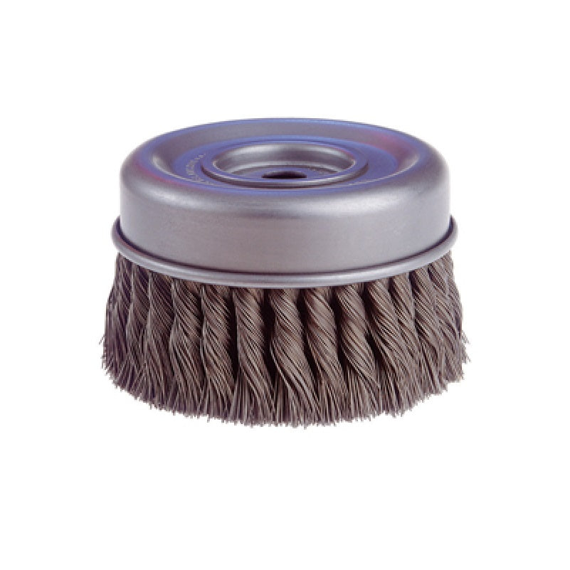 Cup Brush 6" Diameter .020" Wire 5/8" Arbor Hole