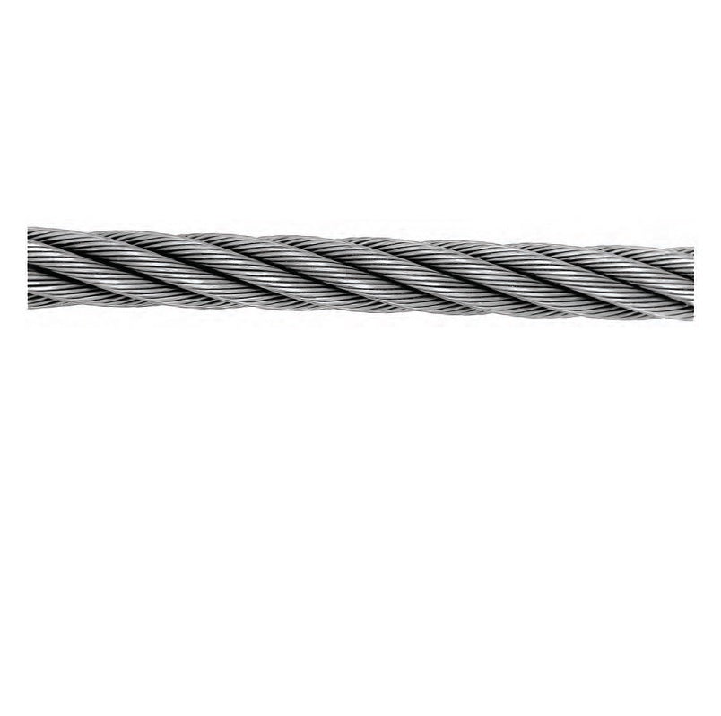 Rope 5/8" Wire (6X19) Fiber Core Improved Plow Steel