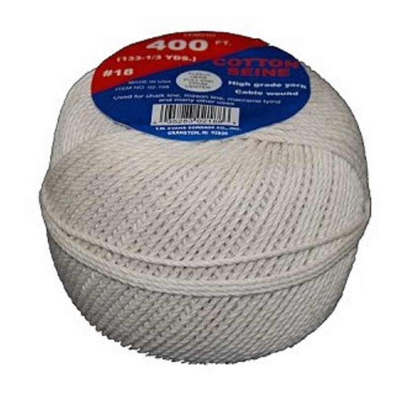 TWINE SZ-36 COTTON SEINE 02-368 80# TEST - .500