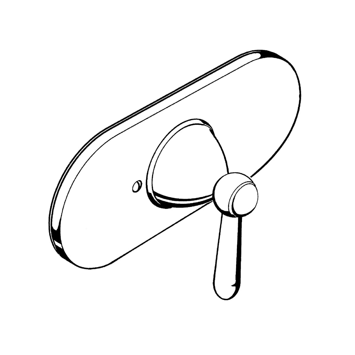 Axor Carlton Pressure Balance In Brushed Nickel