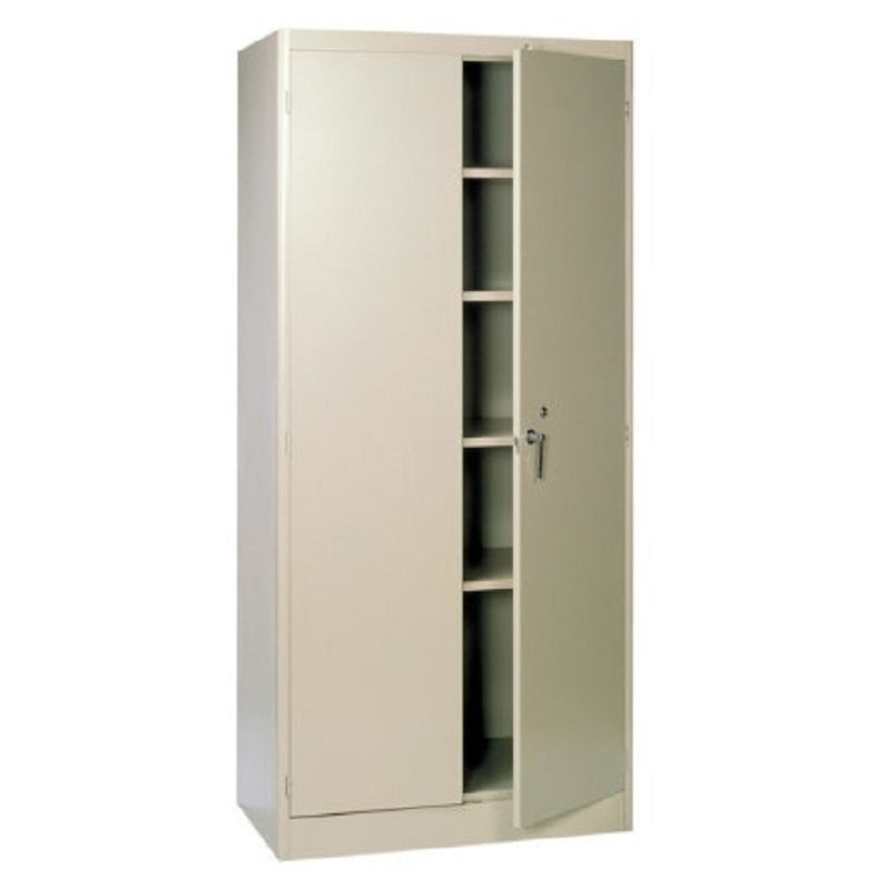 Storage Cabinet 36"X21"X78" Gray Knock Down
