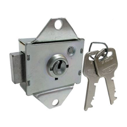 LOCK FLAT KEY F/LOCKERS GREY 7020