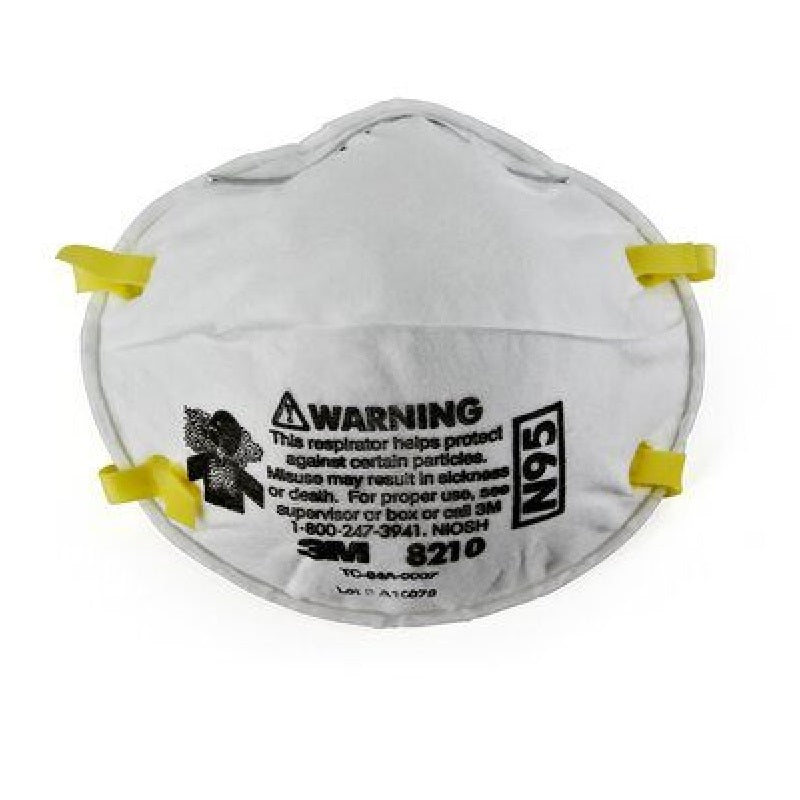 RESPIRATOR 3M 8210 N95 46457 - PARTICULATE 20/BOX