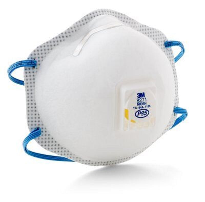 RESPIRATOR 8271 P95 3M 54285 - PARTICULATE RESPIRATOR 10/BOX