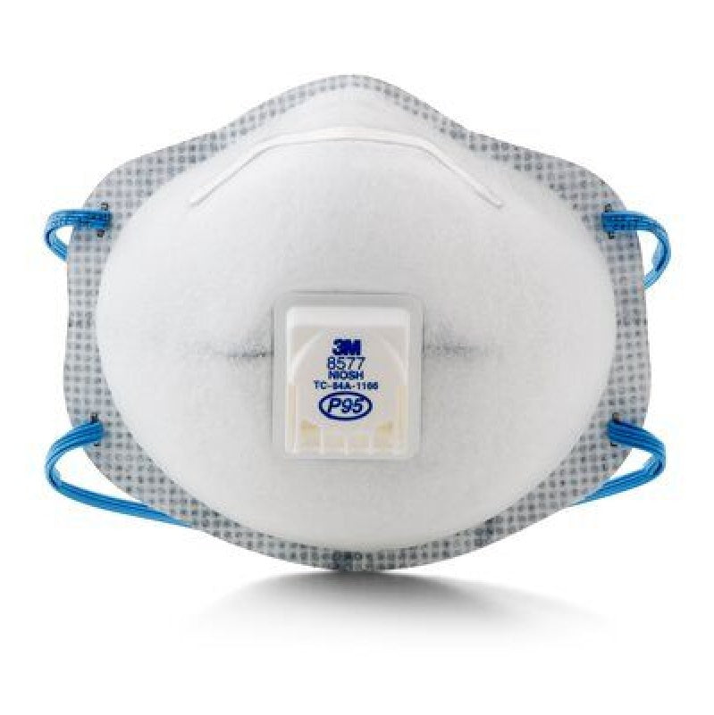 RESPIRATOR 8577 P95 3M 54371 - PARTICULATE 10/BOX