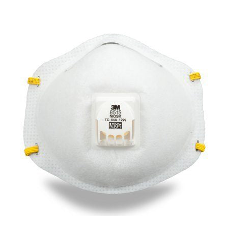RESPIRATOR 8515 WELDING N95 07189 COOL FLOW EXHALE