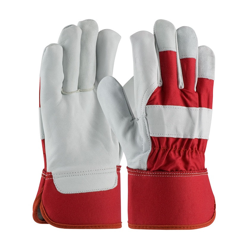 Premium Grade Top Grain Goatskin Leather Gloves Large