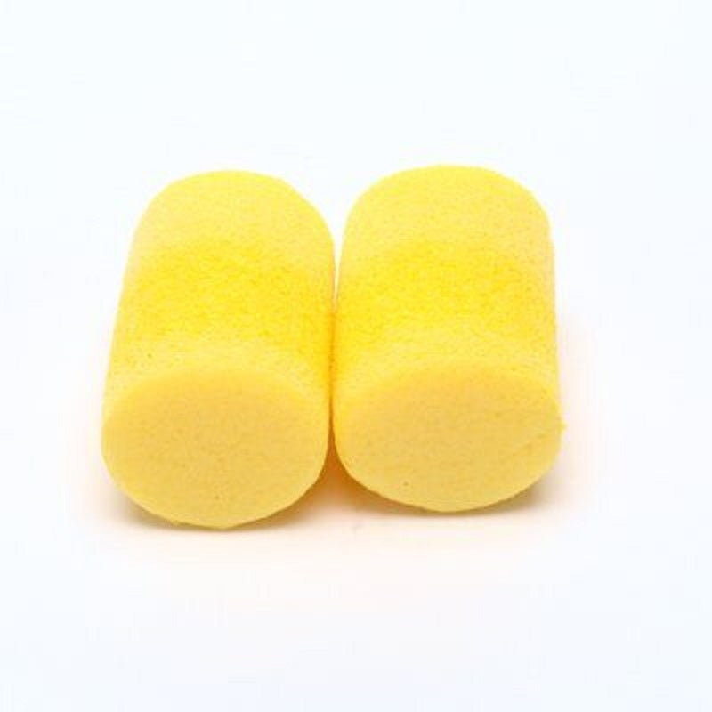 Earplugs NRR-29 dB Foam Yellow Uncorded 200 Pair Per Box