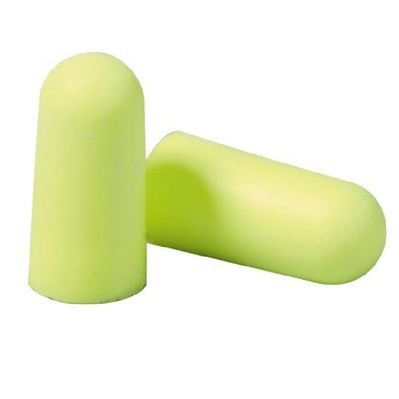Earplugs NRR-33 dB Foam Yellow Uncorded 200 Pair Per Box