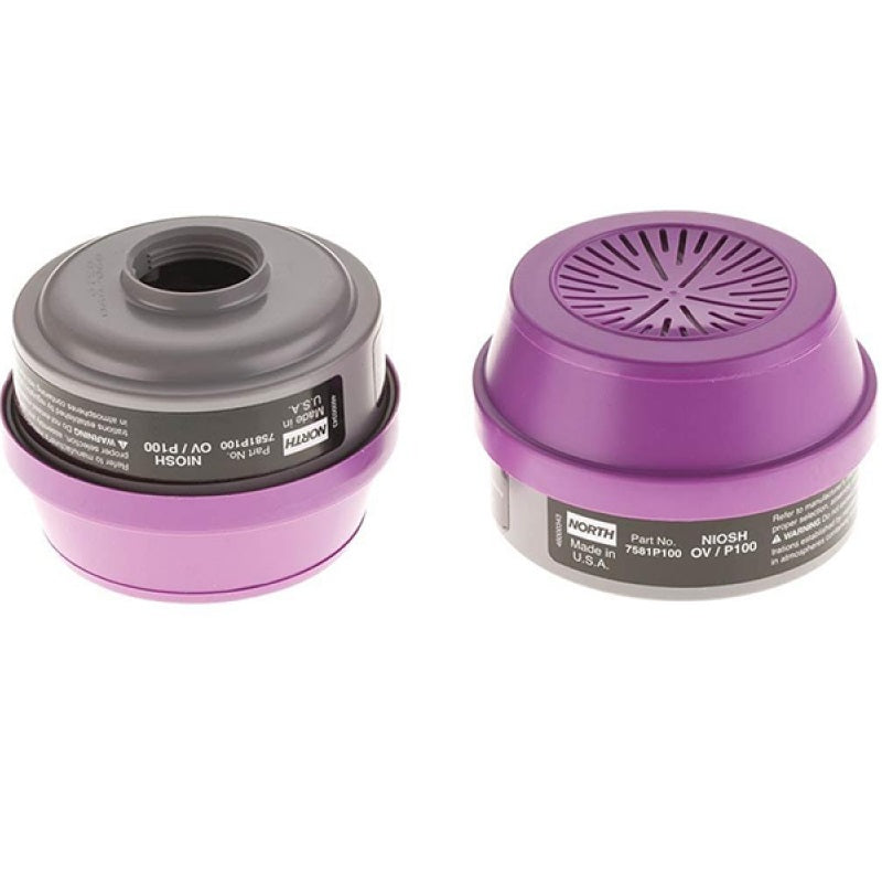 CARTRIDGE 2-PK 7581 P100 34763745 - ORGANIC VAPORS