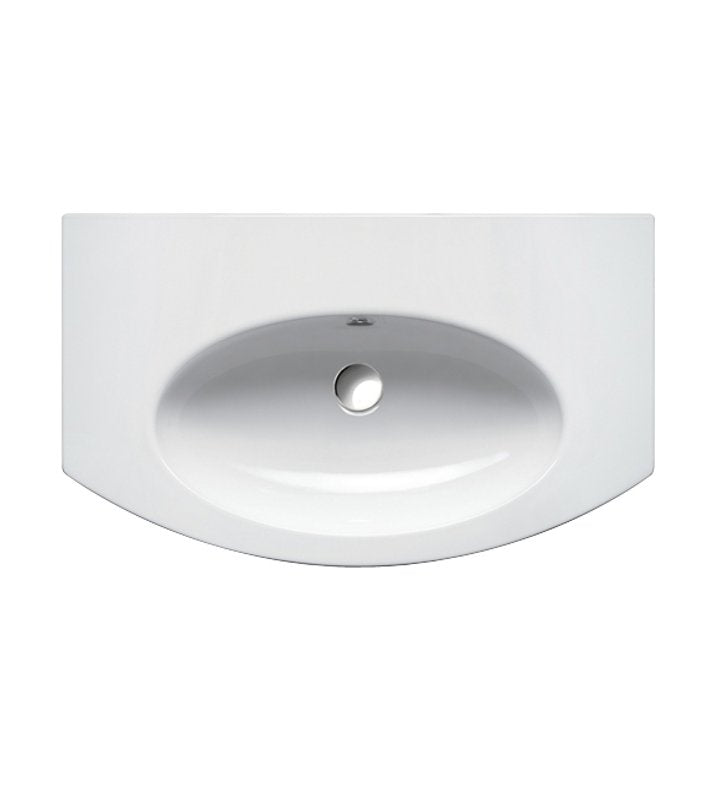 WASHBASIN NHL WHT HG SGL BWL 180VL00 VELIS 80