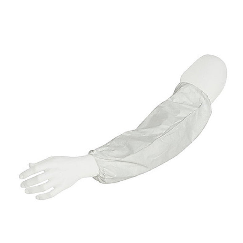 Tyvek Sleeve 18" White with Elastic Ends