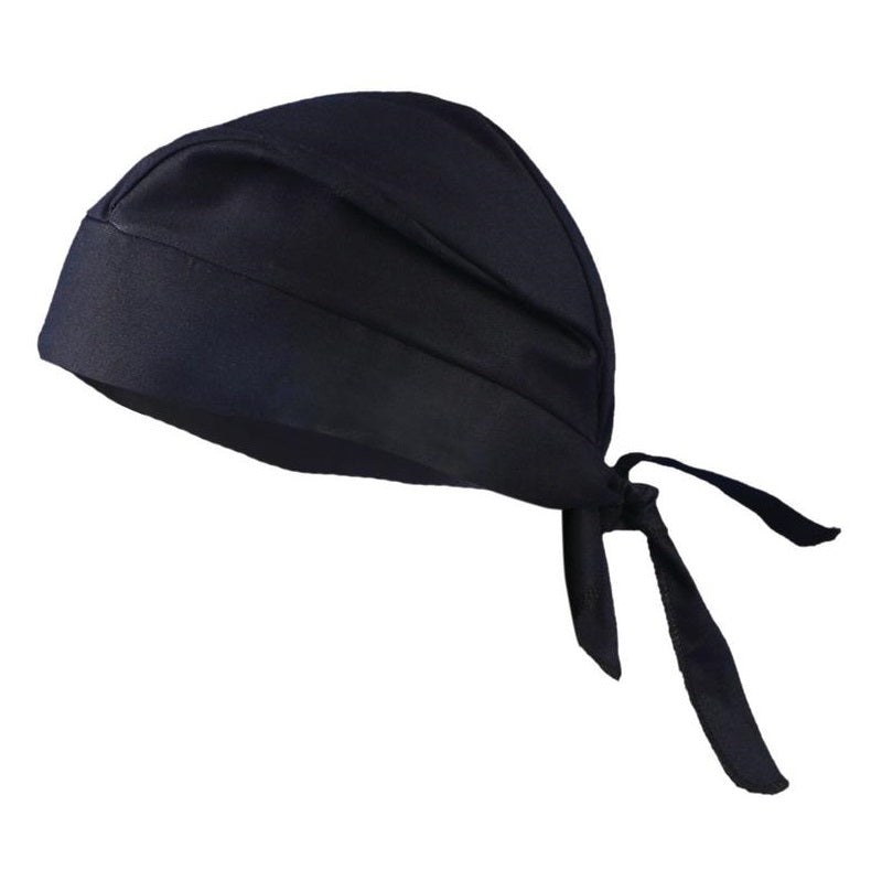 Tie Hat Doo Rag Black