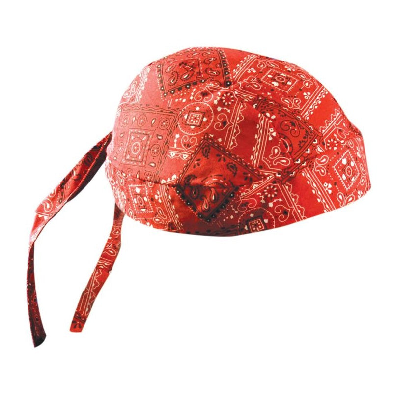 Tie Hat Doo Rag Cowboy Red