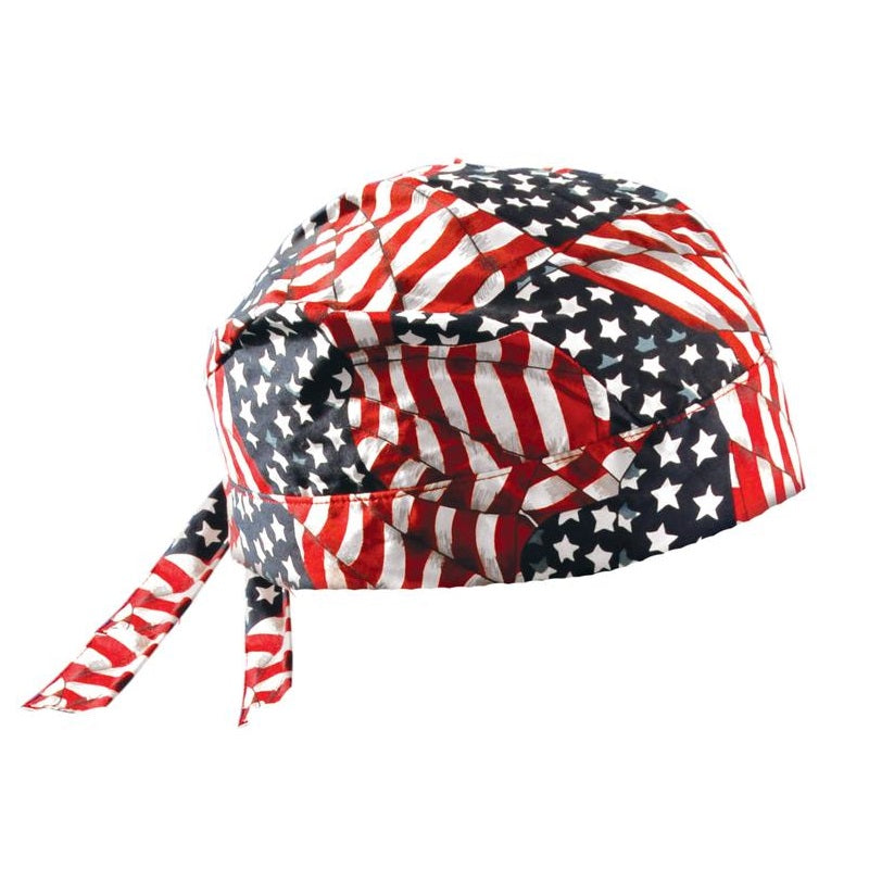 Tie Hat Doo Rag Wavy Flag