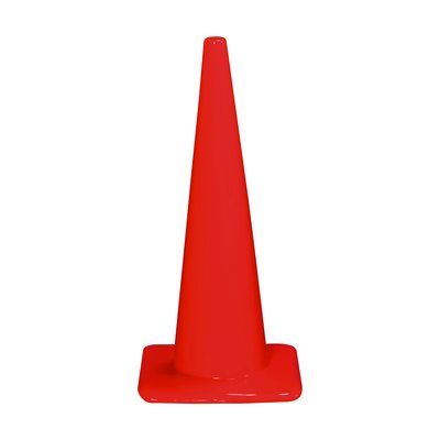 3M 28" Orange Non-Reflective Safety Cone