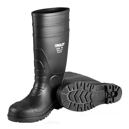 BOOT SZ-13 BLK PVC - 31251.13 15" ECONOMY STEEL TOE
