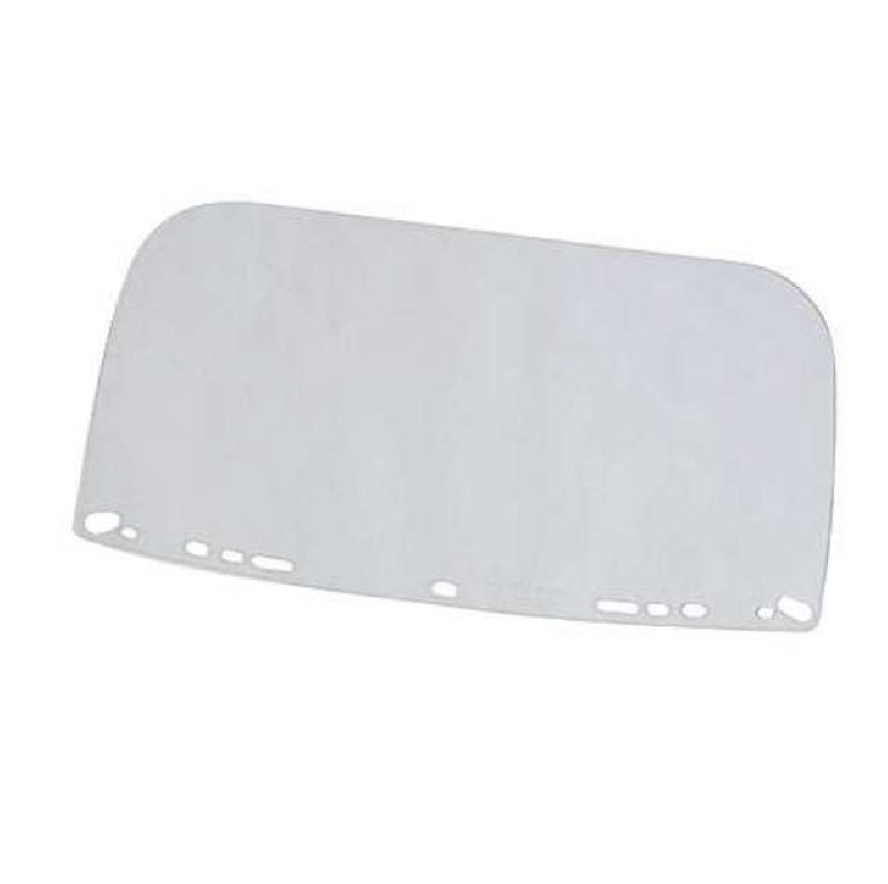 Visor Clear Flat Acetate Fits Hardhat Faceshield Bracket