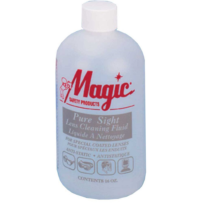 Lens Cleaning Fluid 16 oz in Boston Round Bottle