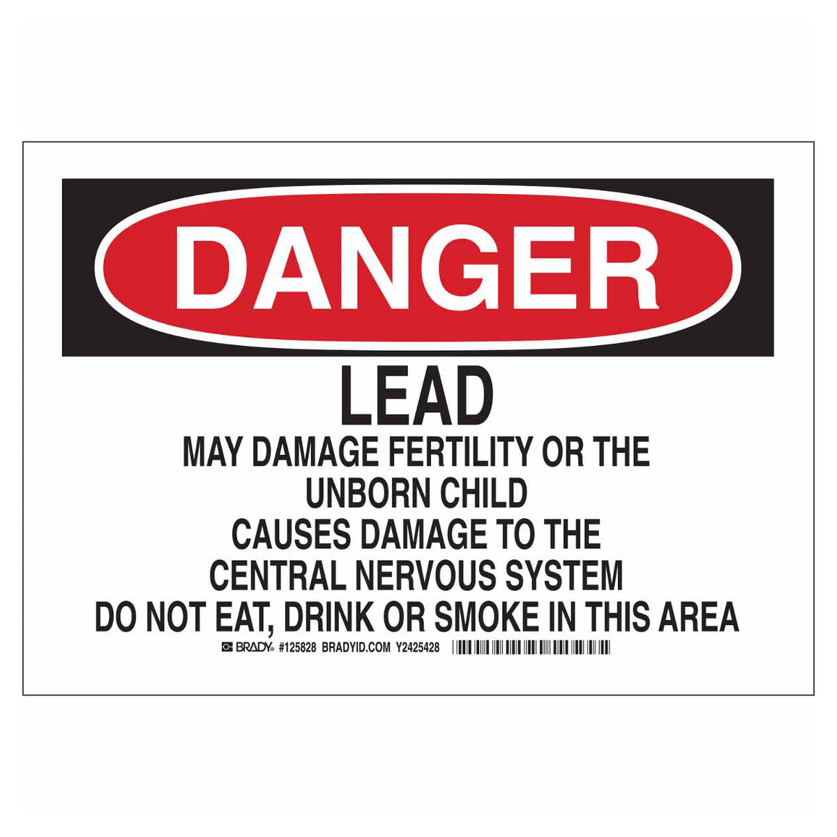 Danger Sign 10"x14"