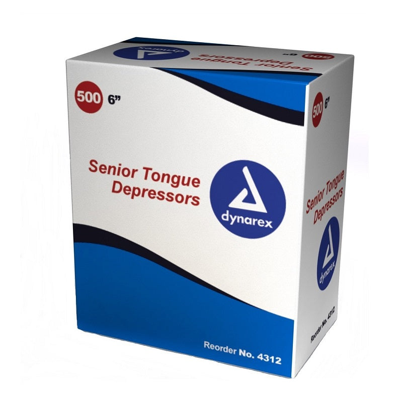 TONGUE DEPRESSOR WOOD 4312 MEDI52000 - 11/16W 6"LONG