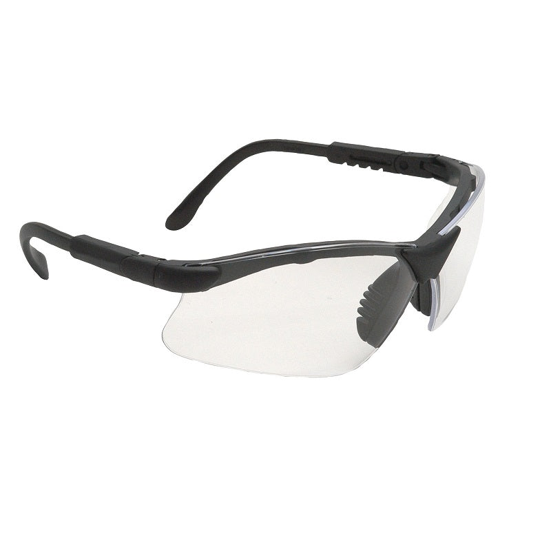 GLASSES RV0110ID SAFETY CLEAR LENS BLK FRAME - REVELATION