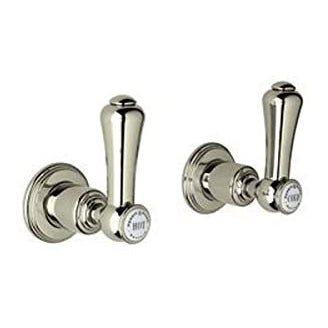 Perrin & Rowe Georgian Era Wall Mounted Valve In Satin Nickel