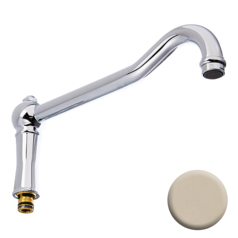 11" Extended Reach Column Spout in Polished Nickel