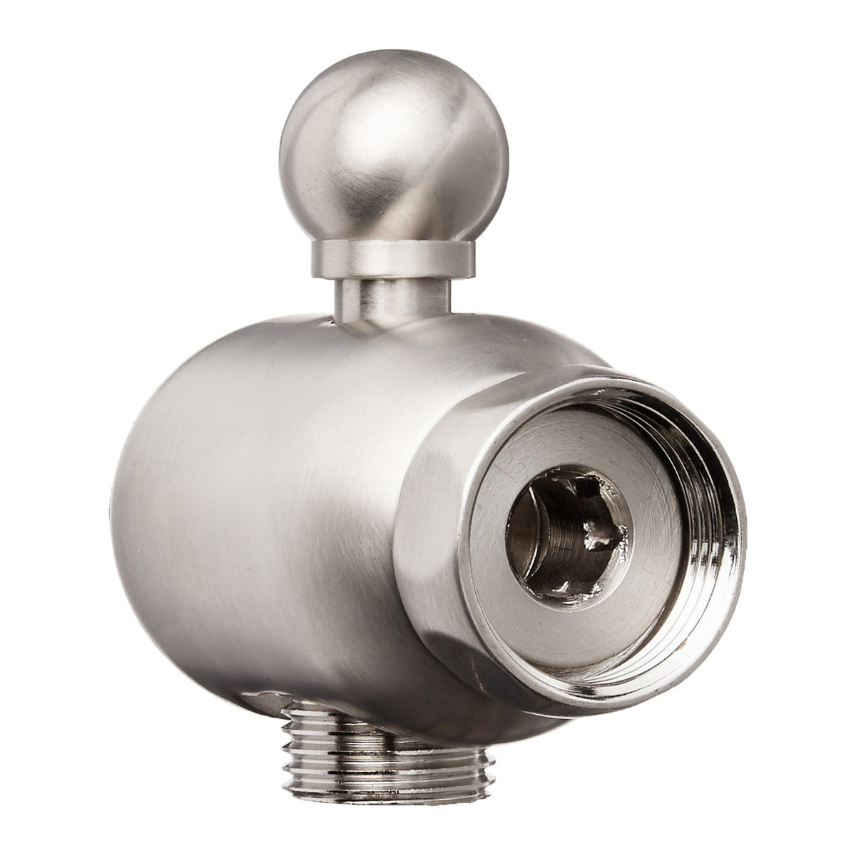 Arcana Wall Mounted Diverter Valve In Satin Nickel