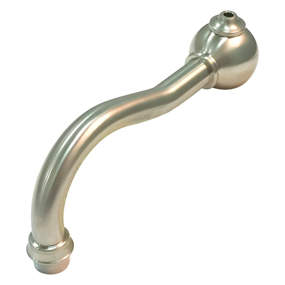 Country 6-1/2" Lav Swivel Spout in Satin Nickel