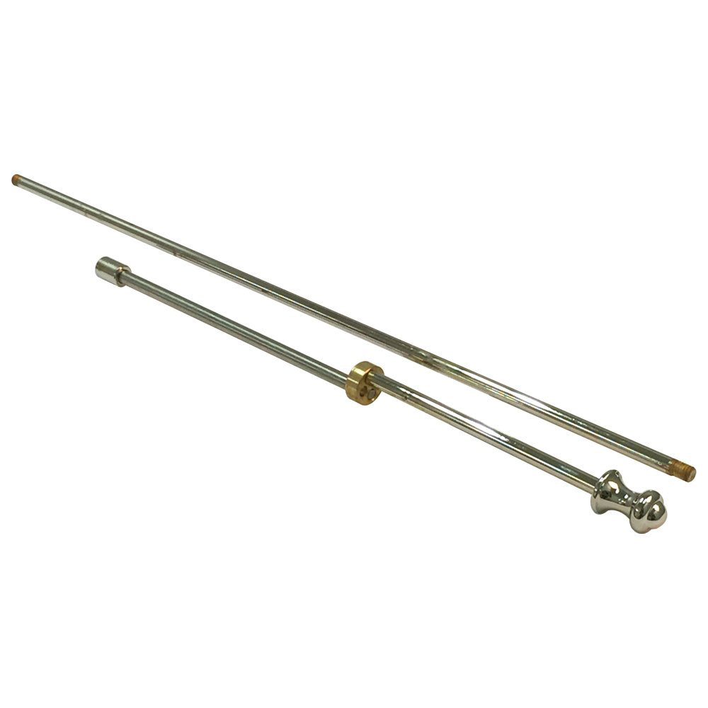 Pop-Up Knob & Rod in Polished Nickel